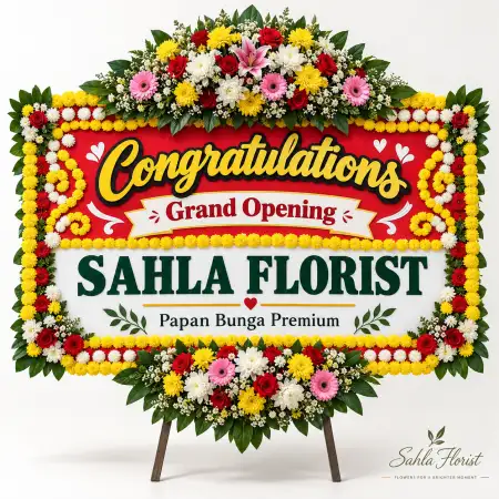 Papan Bunga Ucapan Selamat Mappi
